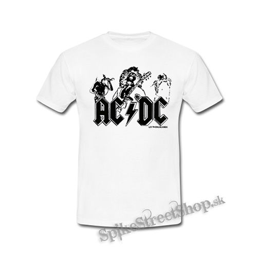ACDC - Let There Be Rock - biele detské tričko