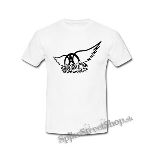 AEROSMITH - Logo Motive 2 - biele detské tričko