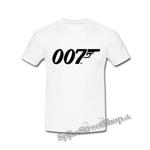AGENT JAMES BOND 007 - Symbol - biele detské tričko