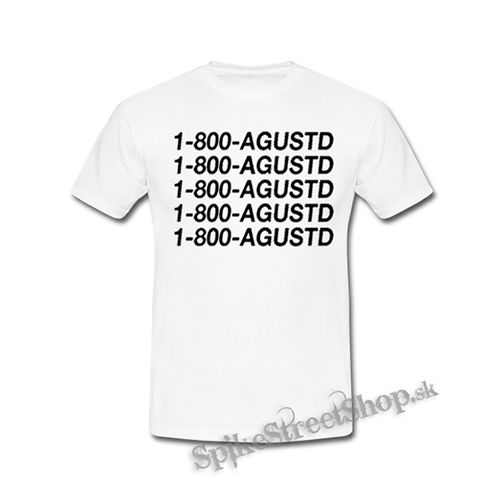 AGUST D - 1-800-AGUST D - biele detské tričko