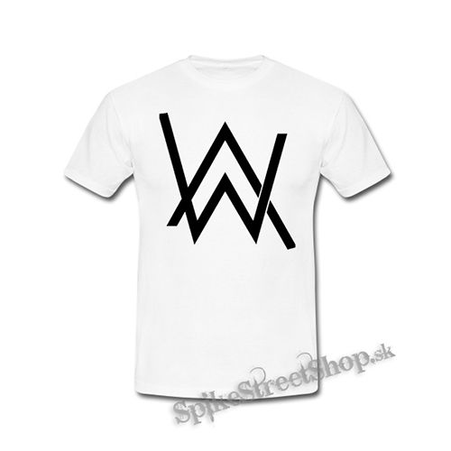ALAN WALKER - Logo - biele detské tričko