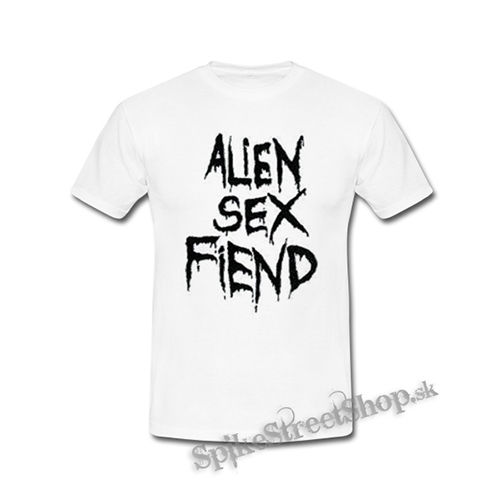 ALIEN SEX FIEND - Logo - biele detské tričko