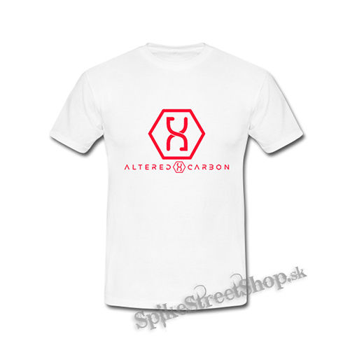 ALTERED CARBON - Red Logo - biele detské tričko