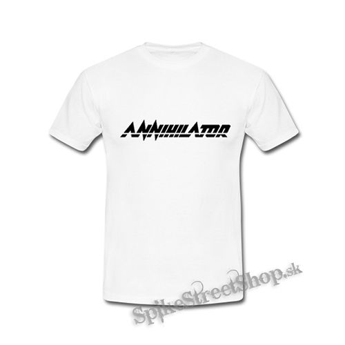 ANNIHILATOR - Logo Black - biele detské tričko