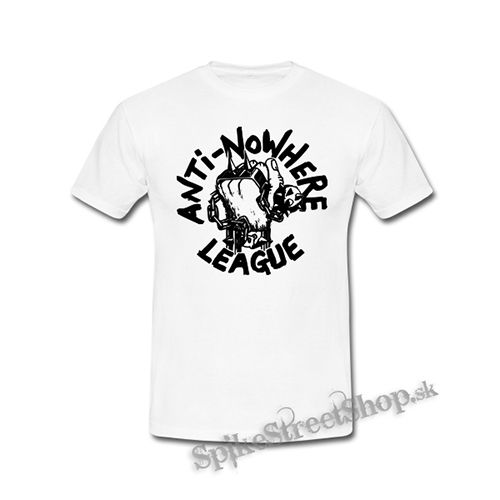 ANTI-NOWHERE LEAGUE - Logo - biele detské tričko