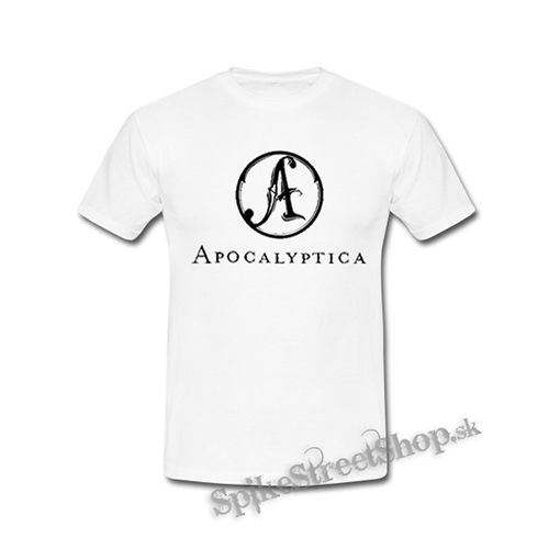 APOCALYPTICA - Logo Crest - biele detské tričko