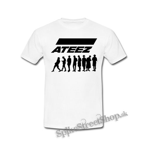 ATEEZ - Logo & Silhouette - biele detské tričko