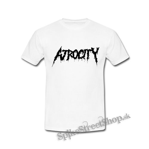 ATROCITY - Logo Old School - biele detské tričko
