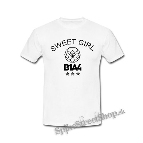 B1A4 - Sweet Girl - biele detské tričko