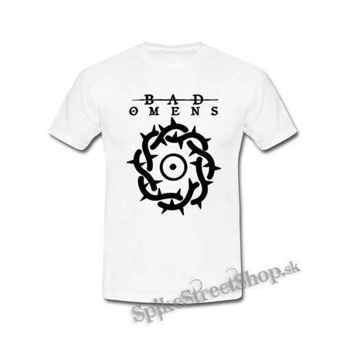 BAD OMENS - Logo Crest - biele detské tričko