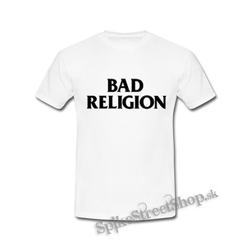 BAD RELIGION - Logo Band - biele detské tričko