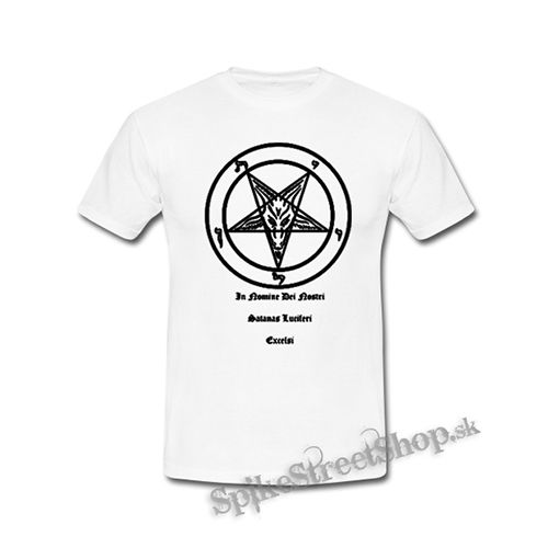BAPHOMET - In Nomine Dei - biele detské tričko