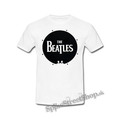 BEATLES - Drum Logo - biele detské tričko