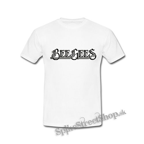 BEE GEES - Logo - biele detské tričko