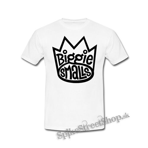 BIGGIE SMALLS - Logo - biele detské tričko