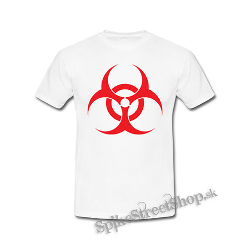 BIOHAZARD - Red Sign - biele detské tričko