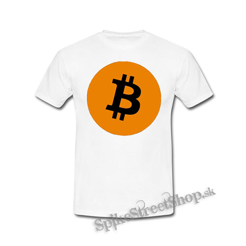 BITCOIN - Crest - biele detské tričko