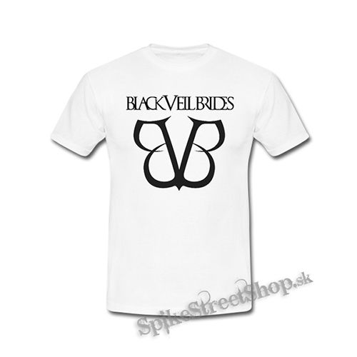 BLACK VEIL BRIDES - Logo - biele detské tričko