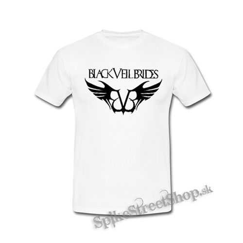 BLACK VEIL BRIDES - Wings Logo - biele detské tričko
