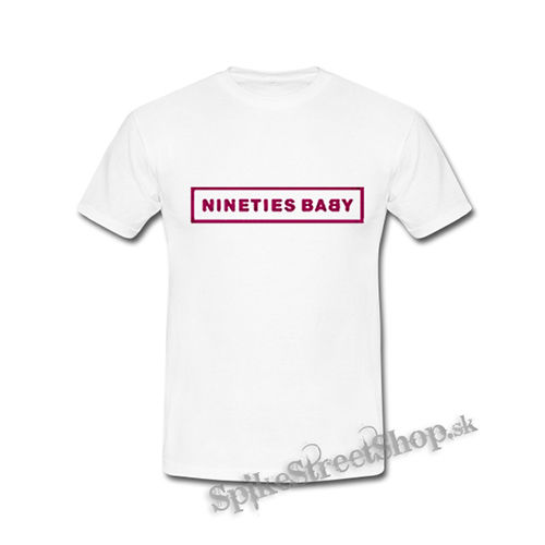 BLACKPINK - Nineties Baby - biele detské tričko
