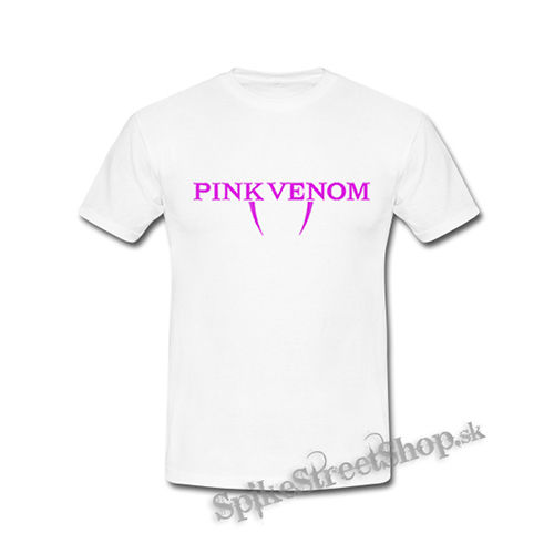 BLACKPINK - Pink Venom - biele detské tričko