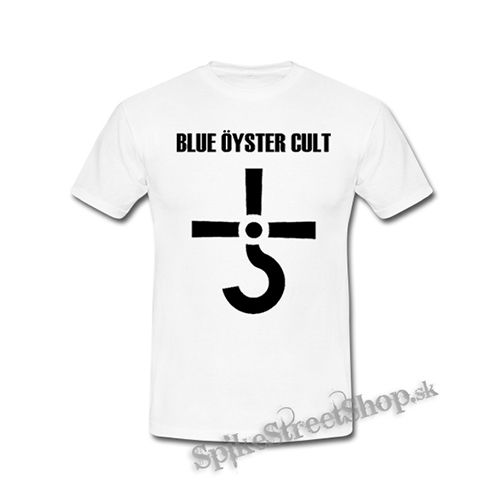BLUE OYSTER CULT - Logo Crest - biele detské tričko