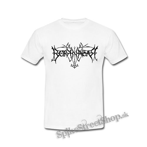 BORKNAGAR - Logo - biele detské tričko