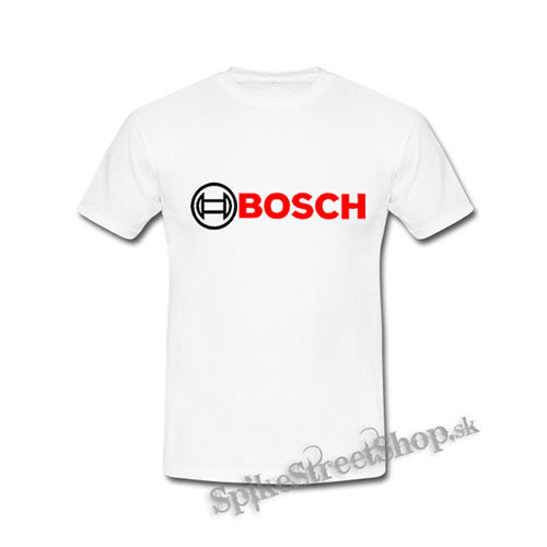 BOSCH - Logo - biele detské tričko