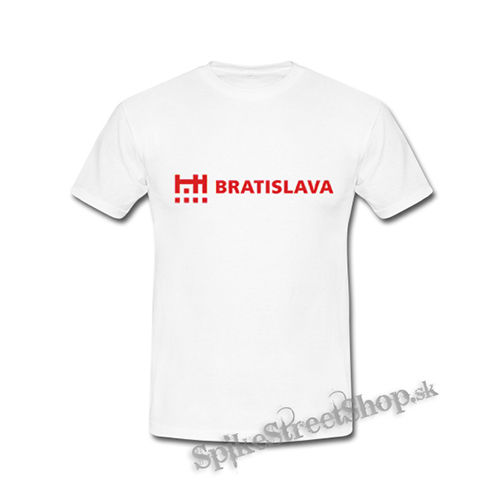 BRATISLAVA - biele detské tričko