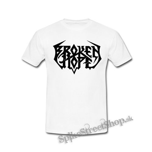BROKEN HOPE - Logo - biele detské tričko
