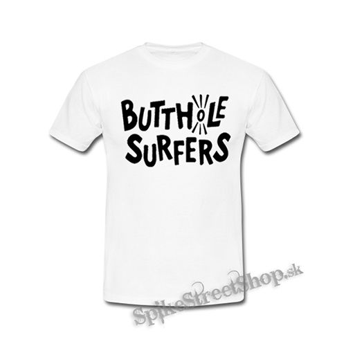 BUTTHOLE SURFERS - Logo - biele detské tričko