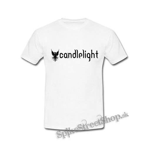 CANDLELIGHT RECORDS - Logo - biele detské tričko