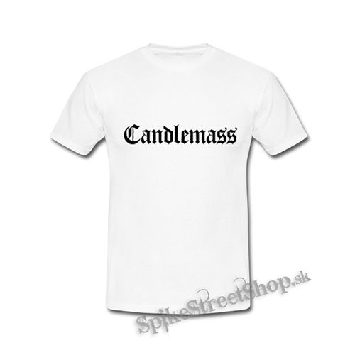 CANDLEMASS - Logo - biele detské tričko