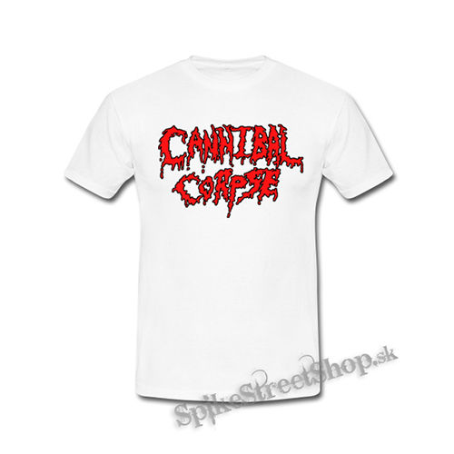 CANNIBAL CORPSE - Old School Bloody Logo - biele detské tričko