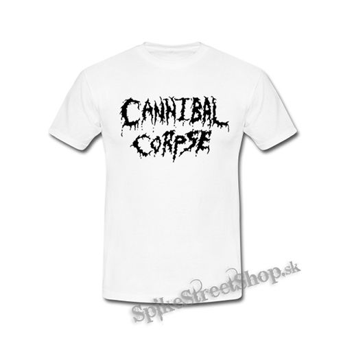 CANNIBAL CORPSE - Old School Logo White - biele detské tričko