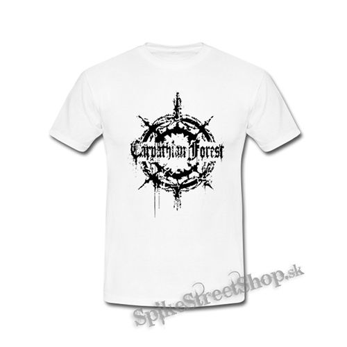 CARPATHIAN FOREST - Circle Logo - biele detské tričko