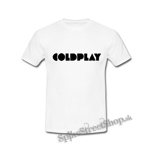 COLDPLAY - Logo - biele detské tričko