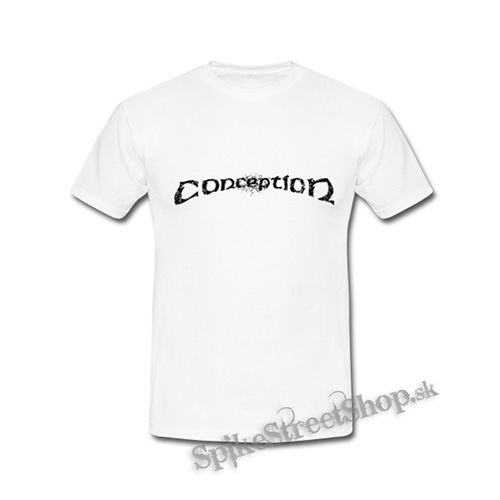CONCEPTION - Logo - biele detské tričko