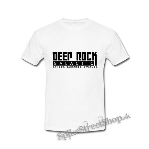 DEEP ROCK GALACTIC - Logo - biele detské tričko