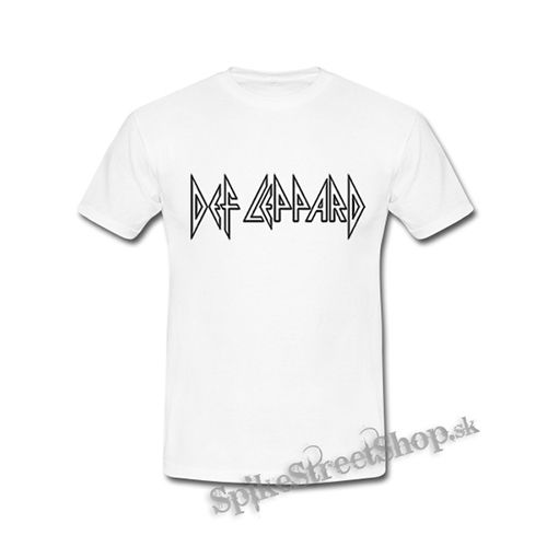 DEF LEPPARD - Logo 2 - biele detské tričko