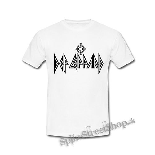 DEF LEPPARD - Logo 3 - biele detské tričko