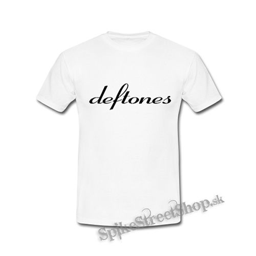 DEFTONES - Logo - biele detské tričko