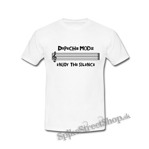 DEPECHE MODE - Enjoy The Silence - biele detské tričko
