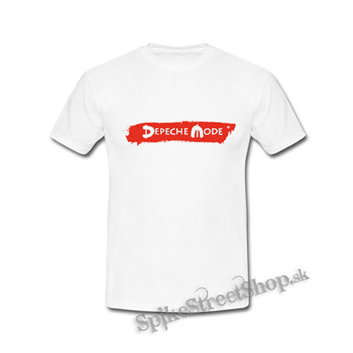 DEPECHE MODE - Logo Red Spirit - biele detské tričko