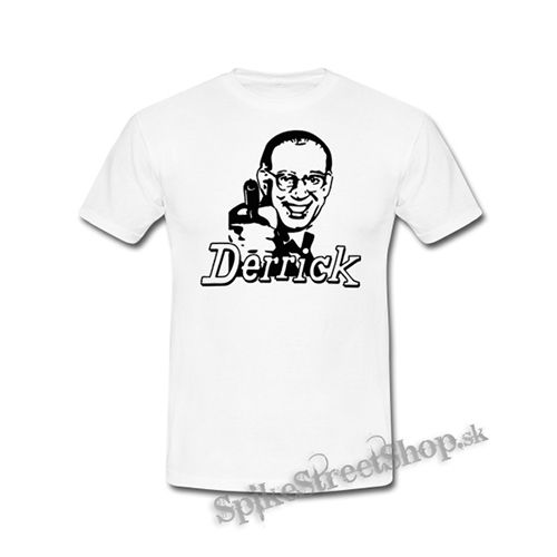 DERRICK - biele detské tričko