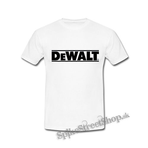 DEWALT - Logo - biele detské tričko