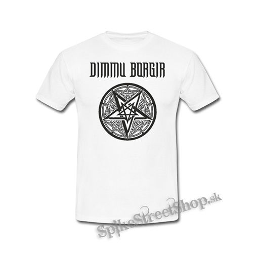 DIMMU BORGIR - Pentagram - biele detské tričko
