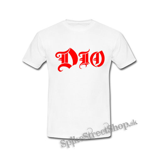 DIO - Logo Red - biele detské tričko