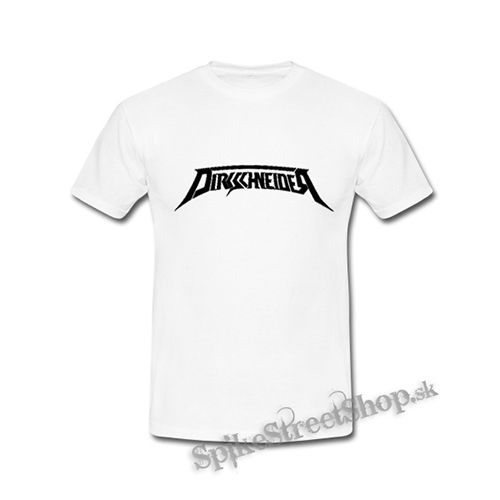 DIRKSCHNEIDER - Logo - biele detské tričko