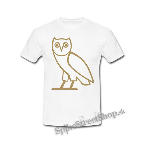 DRAKE - OWL SYMBOL - biele detské tričko